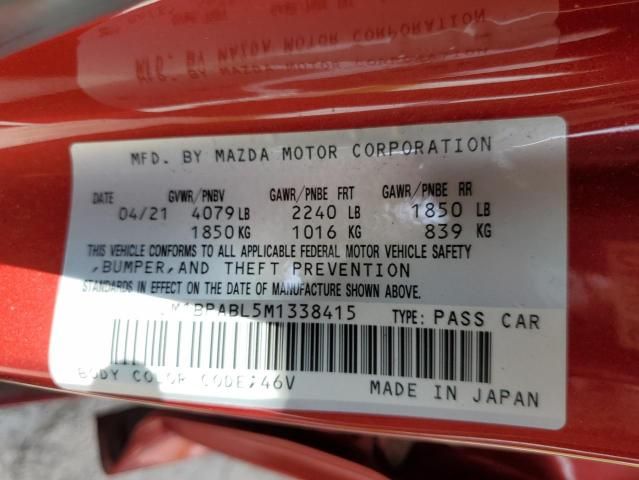 2021 Mazda 3 Select