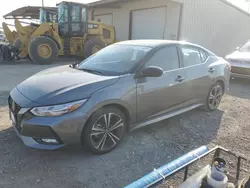 Nissan salvage cars for sale: 2020 Nissan Sentra SR