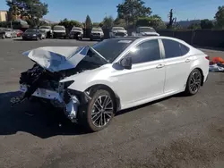 Salvage cars for sale at San Martin, CA auction: 2025 Toyota Camry XSE