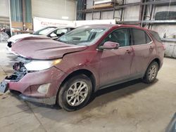 Salvage cars for sale at Eldridge, IA auction: 2019 Chevrolet Equinox LT