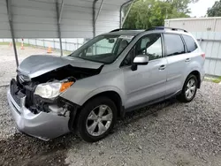 Subaru salvage cars for sale: 2016 Subaru Forester 2.5I Limited