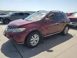 Salvage cars for sale at Grand Prairie, TX auction: 2012 Nissan Murano S