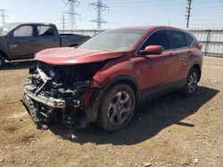 Honda salvage cars for sale: 2017 Honda CR-V EXL