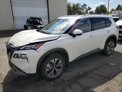 Salvage cars for sale at Woodburn, OR auction: 2021 Nissan Rogue SV