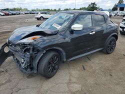 Salvage cars for sale at Woodhaven, MI auction: 2017 Nissan Juke S