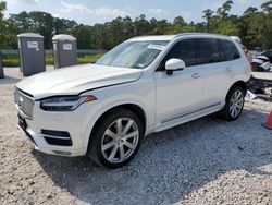 Salvage cars for sale at Houston, TX auction: 2017 Volvo XC90 T6