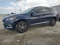 Infiniti salvage cars for sale: 2017 Infiniti QX60