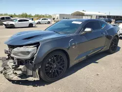 Salvage cars for sale at Fresno, CA auction: 2017 Chevrolet Camaro SS