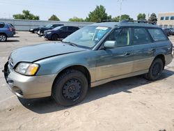 Salvage cars for sale at Littleton, CO auction: 2001 Subaru Legacy Outback