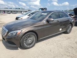 Flood-damaged cars for sale at auction: 2015 Mercedes-Benz C 300 4matic