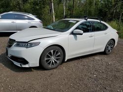 Acura salvage cars for sale: 2017 Acura TLX Tech