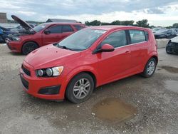 Chevrolet salvage cars for sale: 2016 Chevrolet Sonic LT