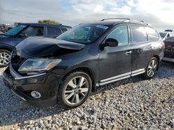 Salvage cars for sale at Taylor, TX auction: 2013 Nissan Pathfinder S