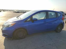 Nissan salvage cars for sale: 2017 Nissan Versa Note S