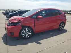 Salvage cars for sale at Grand Prairie, TX auction: 2016 Honda FIT EX