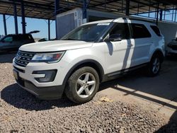 Salvage cars for sale at Phoenix, AZ auction: 2017 Ford Explorer XLT