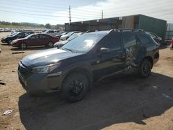 Salvage cars for sale at Colorado Springs, CO auction: 2022 Subaru Outback Wilderness