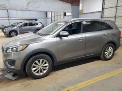 Salvage cars for sale at Mocksville, NC auction: 2017 KIA Sorento LX