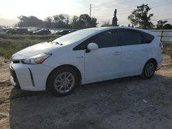 Salvage cars for sale at Riverview, FL auction: 2016 Toyota Prius V