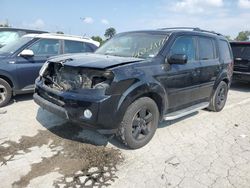 Salvage cars for sale at Bridgeton, MO auction: 2011 Honda Pilot EXL