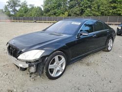 Salvage cars for sale at Waldorf, MD auction: 2008 Mercedes-Benz S 550