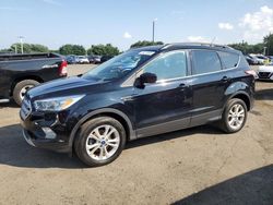 Salvage cars for sale at East Granby, CT auction: 2018 Ford Escape SEL