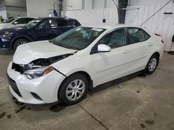 2016 Toyota Corolla ECO en venta en Ham Lake, MN