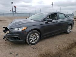 Ford salvage cars for sale: 2018 Ford Fusion S