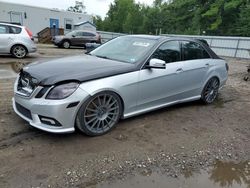 Salvage cars for sale from Copart Lyman, ME: 2011 Mercedes-Benz E 550 4matic