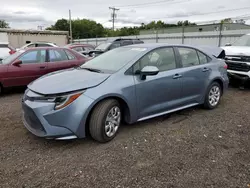 Salvage cars for sale at New Britain, CT auction: 2022 Toyota Corolla LE