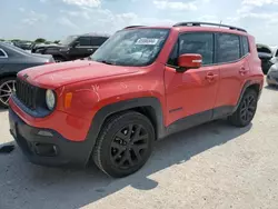 Salvage cars for sale from Copart San Antonio, TX: 2018 Jeep Renegade Latitude