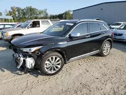 Salvage cars for sale at Spartanburg, SC auction: 2021 Infiniti QX50 Essential