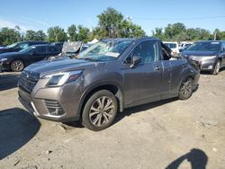 Subaru Forester Limited salvage cars for sale: 2022 Subaru Forester Limited