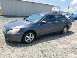 Salvage cars for sale at Tifton, GA auction: 2004 Honda Accord EX