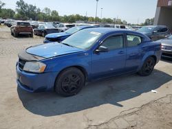 Salvage cars for sale at Fort Wayne, IN auction: 2010 Dodge Avenger SXT