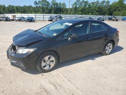 Salvage cars for sale from Copart Harleyville, SC: 2015 Honda Civic LX