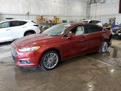 Salvage cars for sale at Milwaukee, WI auction: 2014 Ford Fusion SE