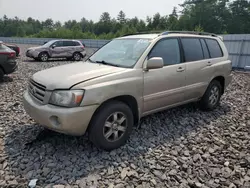 2004 Toyota Highlander en venta en Windham, ME