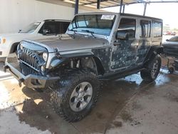 Jeep Vehiculos salvage en venta: 2018 Jeep Wrangler Unlimited Sahara