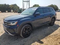 Salvage cars for sale at China Grove, NC auction: 2022 Volkswagen Atlas SE