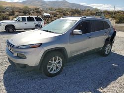 Vehiculos salvage en venta de Copart Reno, NV: 2016 Jeep Cherokee Latitude