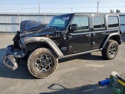 Vehiculos salvage en venta de Copart Airway Heights, WA: 2023 Jeep Wrangler Rubicon 4XE