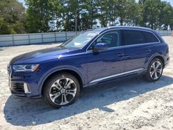 Salvage cars for sale at Loganville, GA auction: 2022 Audi Q7 Premium Plus