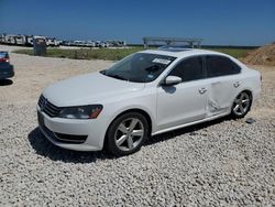 Volkswagen salvage cars for sale: 2012 Volkswagen Passat SE