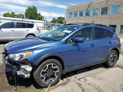 Subaru salvage cars for sale: 2016 Subaru Crosstrek Premium