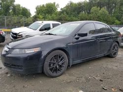 Salvage cars for sale at Waldorf, MD auction: 2006 Acura 3.2TL