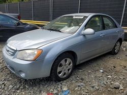 Salvage cars for sale at Waldorf, MD auction: 2006 KIA Spectra LX