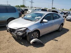 Salvage cars for sale from Copart Elgin, IL: 2017 Toyota Corolla L