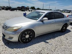 Salvage cars for sale at Taylor, TX auction: 2009 Hyundai Genesis 3.8L