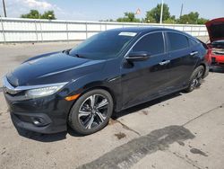 Salvage cars for sale at Littleton, CO auction: 2017 Honda Civic Touring